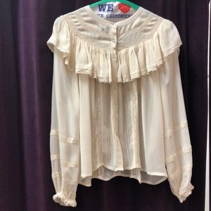 Love Shack Fancy Lacy Top